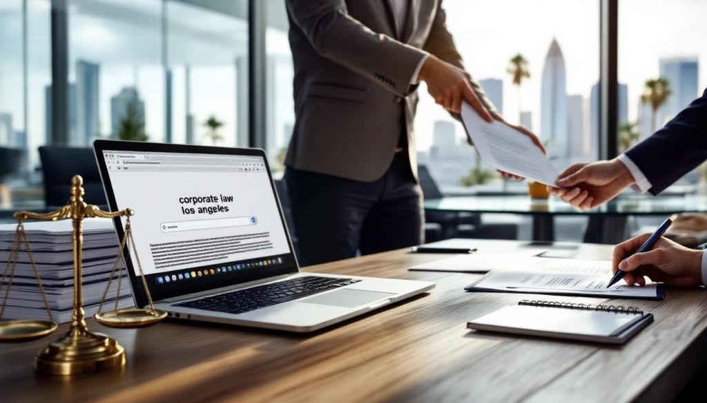 Corporate Law Services in Los Angeles