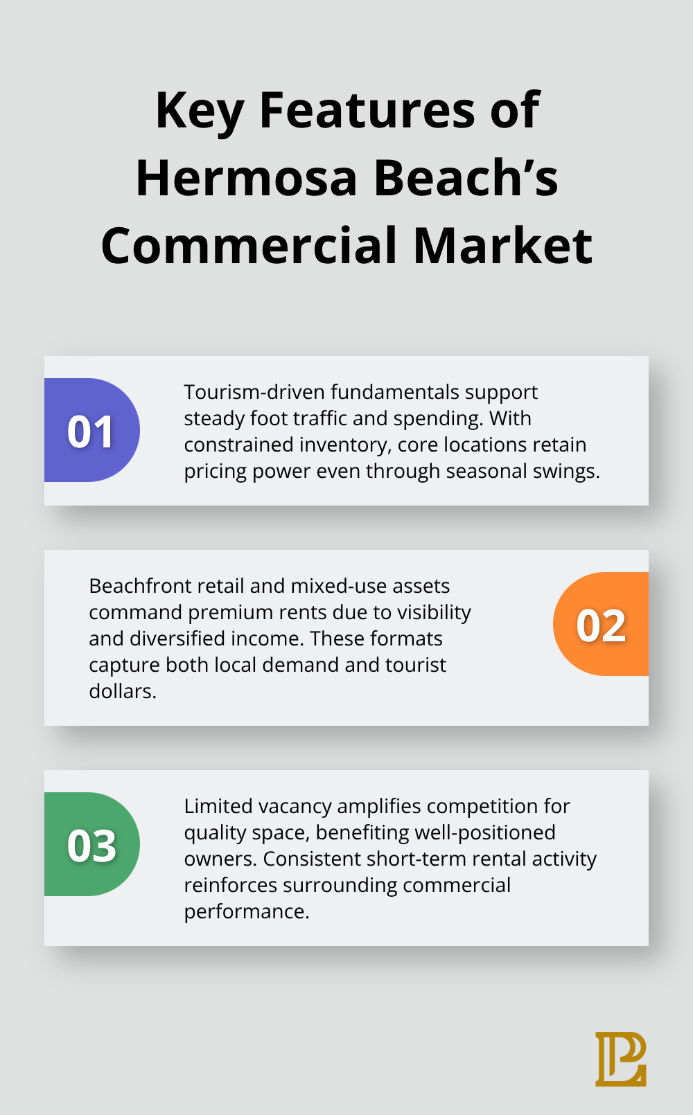 Three core characteristics of Hermosa Beach commercial real estate