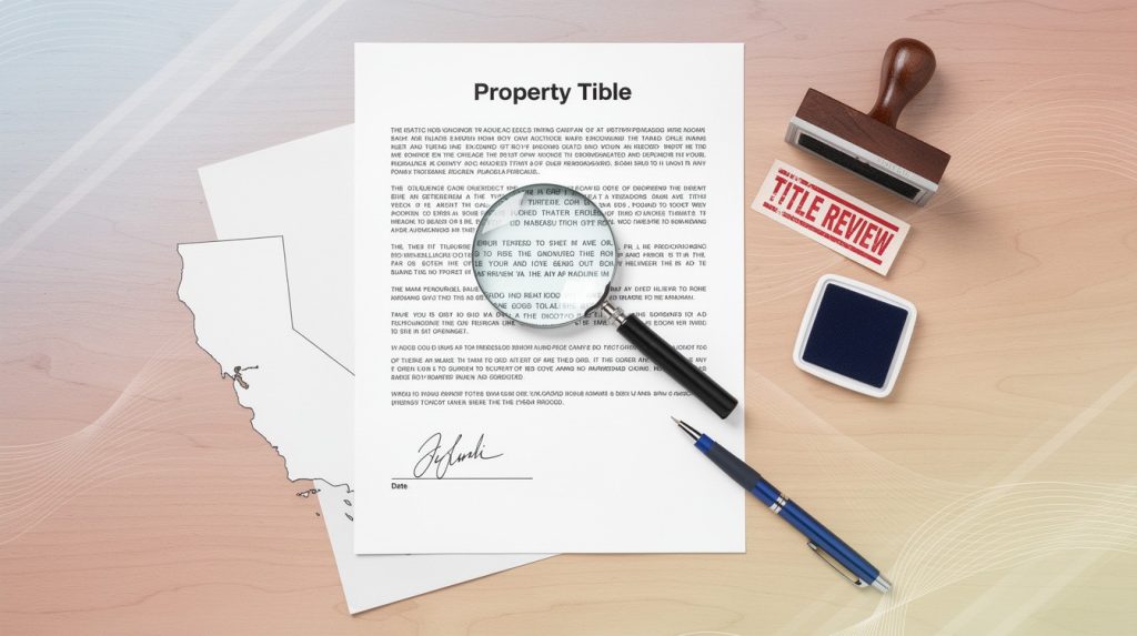 Title Review California Practice: Ensuring Clear Ownership in Real Estate Deals